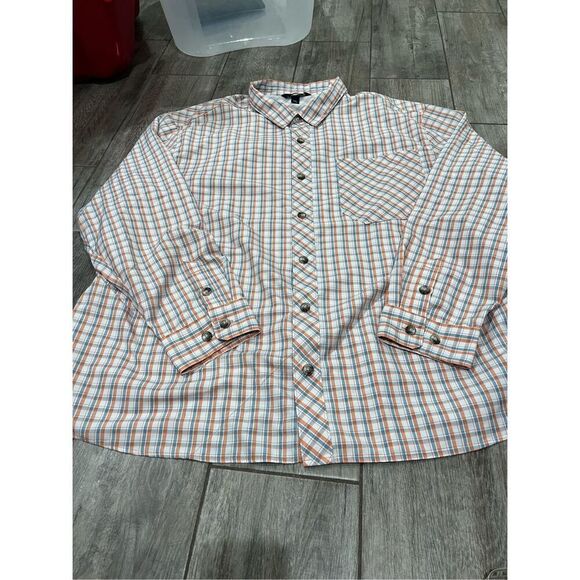 Alaskan Hardgear by Duluth Trading Co. Plaid Button Down Long Sleeve Shirt Size - Picture 1 of 5